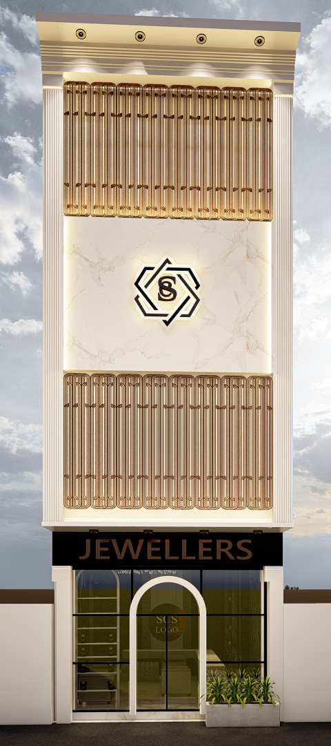 SCS Jewellers modern exterior facade